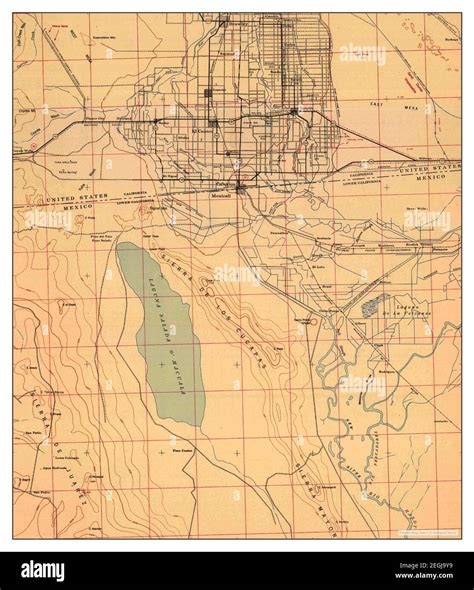 Map of el centro california hi-res stock photography and images - Alamy