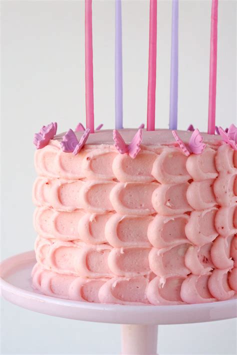 Pink Butterfly Cake | Pretty pink cake for my daughter's 5th… | Flickr