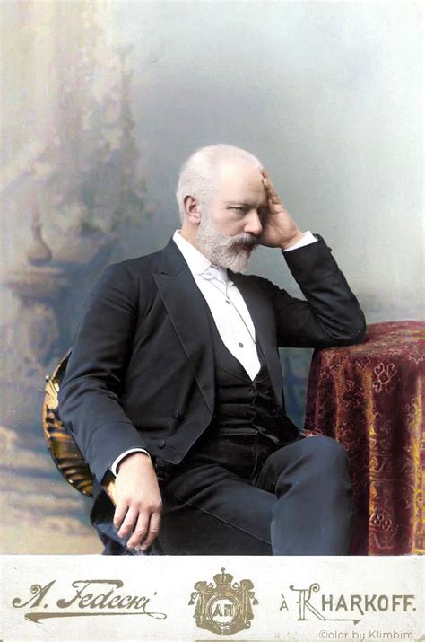 Pyotr Ilyich Tchaikovsky | Пётр Ильич Чайковский, 14.03.1893 – Color by ...