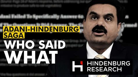 Adani-Hindenburg Saga: Hindenburg's response to Adani's 413-page ...