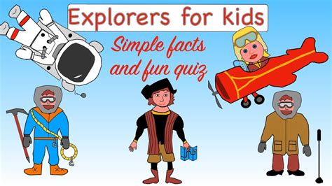 Famous Explorers for kids | Facts and quiz - YouTube