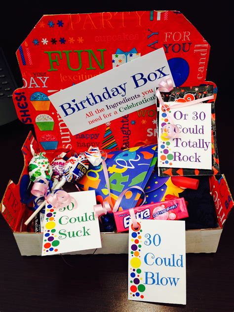 Easy DIY Birthday Box!