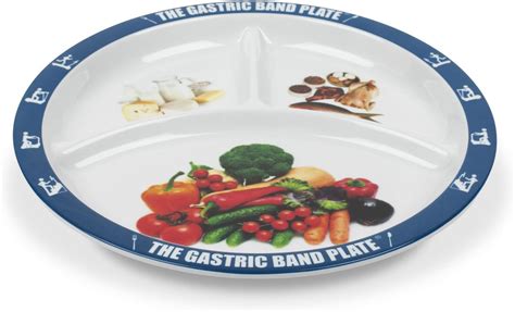 The Gastric Band Plate Diet Portion Control Weight Loss Melamine Plate ...