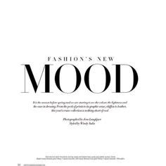 Vogue Fashion Magazine