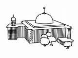 Mosque Coloring Stock Illustrations – 3683  sketch template