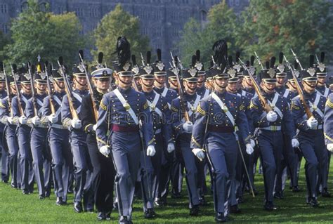 Cadets Marching in Formation, West Point Military Academy, West Point, New York Editorial Image ...