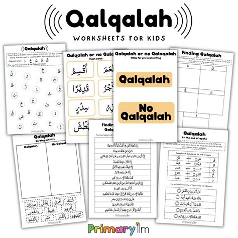 Tajweed worksheets pdf - Primary Ilm