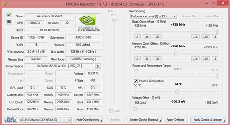 Throttling/temperature locked on asus GTX 960m. | Overclock.net