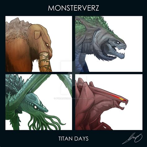 Monsterverz - Titan Days by pyrasterran on DeviantArt | Godzilla ...