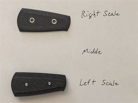 ESEE IZULA-II Scales by Nick Landis | Download free STL model | Printables.com