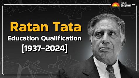 Ratan Tata's Education Journey: From Education To Iconic Career; Here's ...