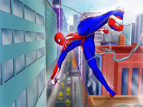 My FanArt of Spiderman PS4 : r/Spiderman