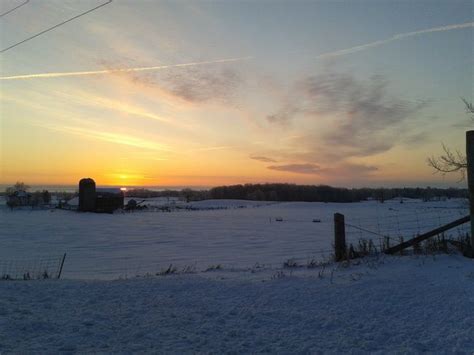 Halfway between Belleville and Campbellford Ontario. Feb. 10 2013 | Weather network, Weather ...