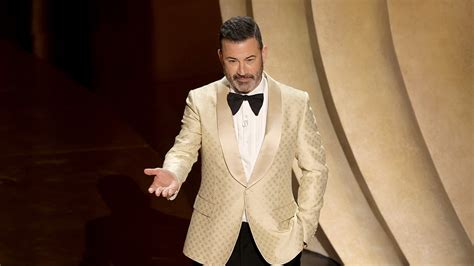 Jimmy Kimmel targets Trump during Oscars in response to social media post: 'Isn't it past your ...