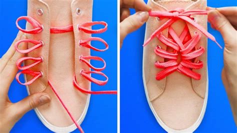 7 Creative Ways to Tie Your Shoelace - Unique Tying Guide! 😍 - How to ...