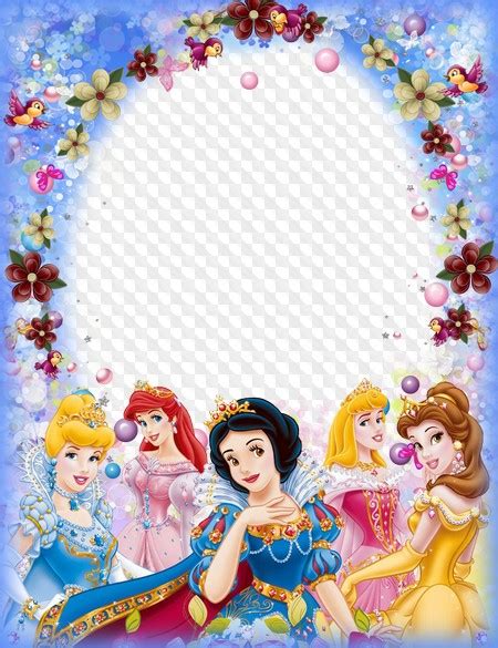 Printable Disney Princess Frame