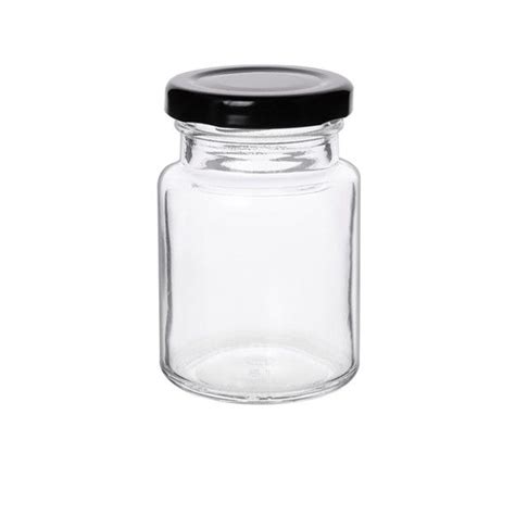 180ml Straight Sided Glass Jars With Lids