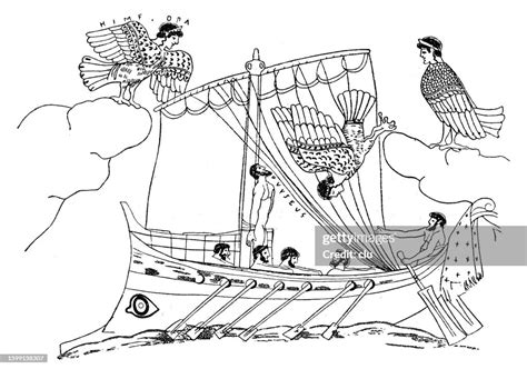 Odysseus And The Sirens High-Res Vector Graphic - Getty Images