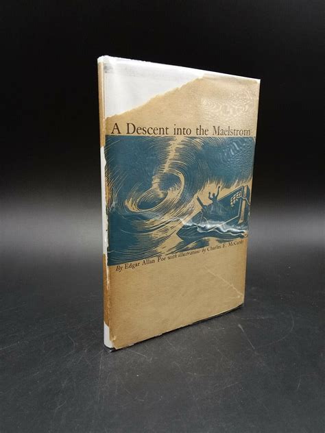 Edgar Allan Poe A DESCENT INTO THE MAELSTROM vintage 1936 illustrated | #3940183789