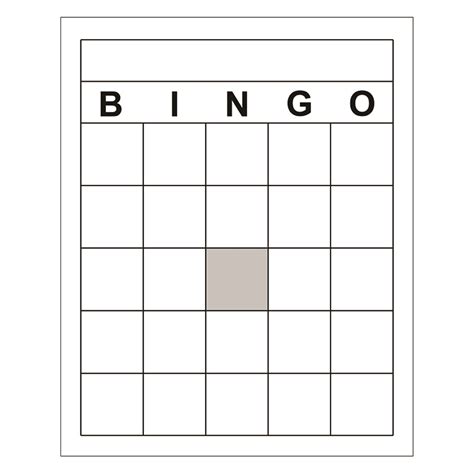 Blank Bingo Cards - Board & Card Games Online | Teacher Supply Source