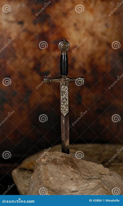 Sword in Stone stock photo. Image of stone, legend, dagger - 43884