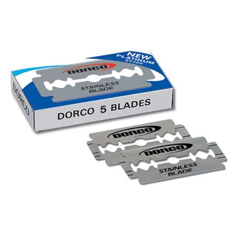 Dorco ST300 Double Edge Razor Blades, 10 Blades – Groomatorium Inc