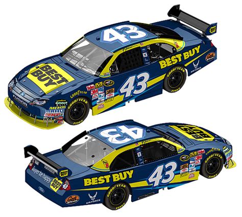 A.J. Allmendinger Diecast - 2010 A.J. Allmendinger #43 Best Buy Diecast