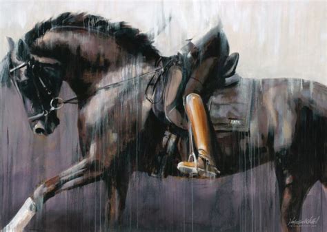 horse-art-abstract-dressage-painting-gallop-canter - Horse paintings & equestrian art by equine ...