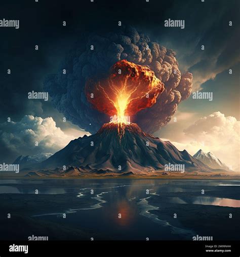 Super eruption hi-res stock photography and images - Alamy