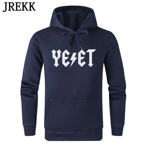 Yeet Hoodies Men 2020 Warm Fleece Sweatshirts Hip Hop Hoodie Fashion Cool Print Pullovers Hoody ...