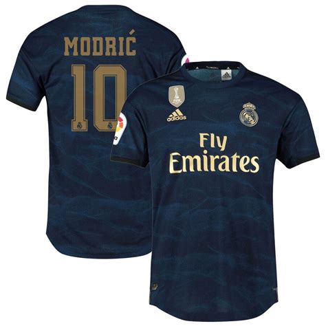 Luka Modric #10 REAL MADRID Men's Away Jersey 2019-2020 BLUE