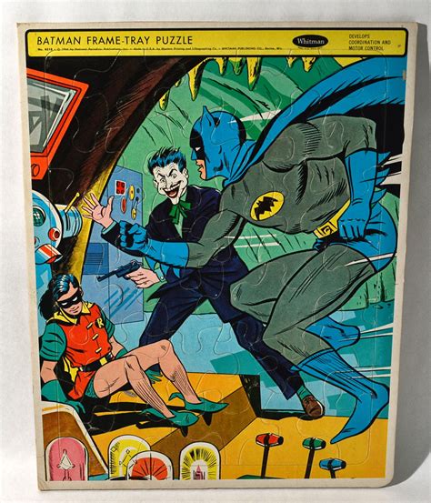 The Bat Channel!: Vintage Batman frame puzzles