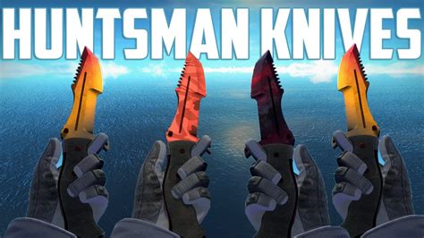 CS:GO - Huntsman Knives - All Skins Showcase + Price | Все Скины Huntsman Knives + Цены - YouTube