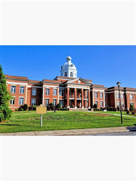 "Putnam County Courthouse In Eatonton, Georgia" Poster by jtrommer ...