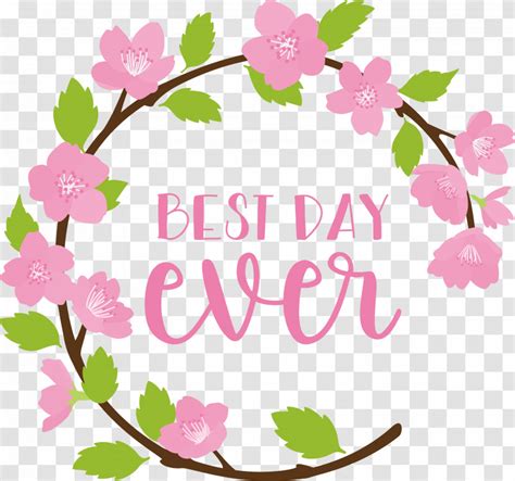 Best Day Ever Wedding Transparent PNG