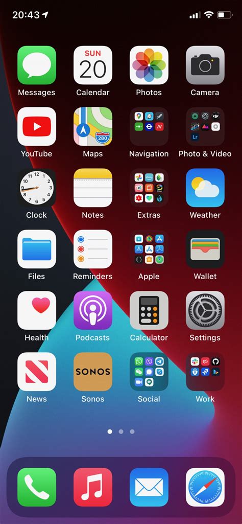 Post your iOS 14 home screen layout | Page 36 | MacRumors Forums