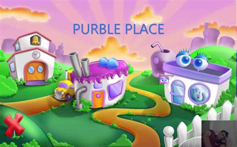 Purple Town Kid Game / For a new design, simply.