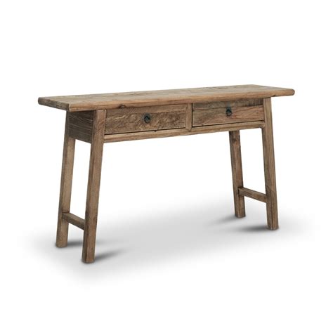 Reclaimed Wood Console Table