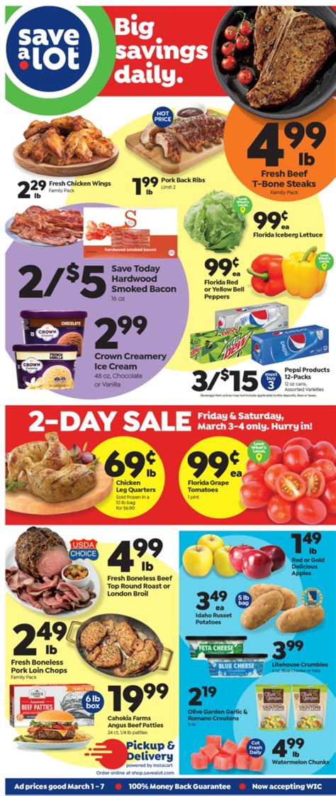 Save A Lot Weekly Ad Mar 01 – Mar 07, 2023