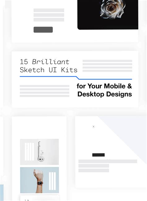 15 Brilliant Sketch UI Kits for Your Mobile & Desktop Designs ...