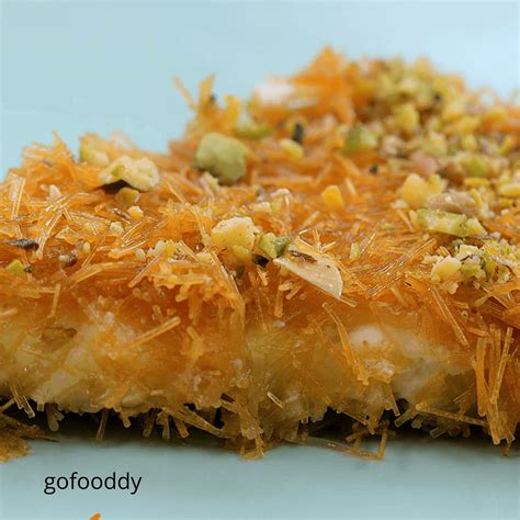 Kunafa Recipe | How to make Kunafa | Vermicelli Knafeh - GoFooddy