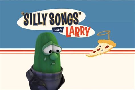 Silly Songs with Larry (🎶Pizza Angel🎶) | Silly songs with larry, Silly ...