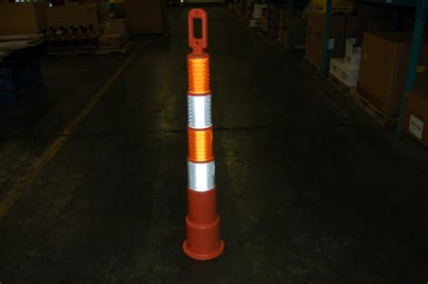 ULINE CHANNELIZER TRAFFIC CONES 42" 10LB WEIGHT H-3416, 6" REFLECTIVE – Tow Shop