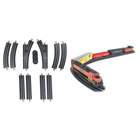 Bachmann Trains Rail Chief BNSF Train Set + 12-Piece Track Expansion, HO Scale, 2 Piece - Fred Meyer