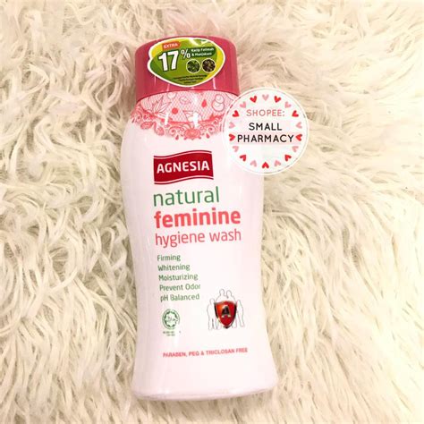 Agnesia Natural Feminine Hygiene Wash 150ml 100021 / 150ml + 20ml ...