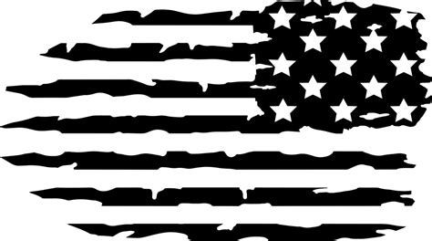 Distressed American Flag SVG PNG Cutting Files - Etsy