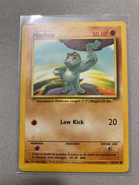 Machop | Ungraded | Pokemon Base Set