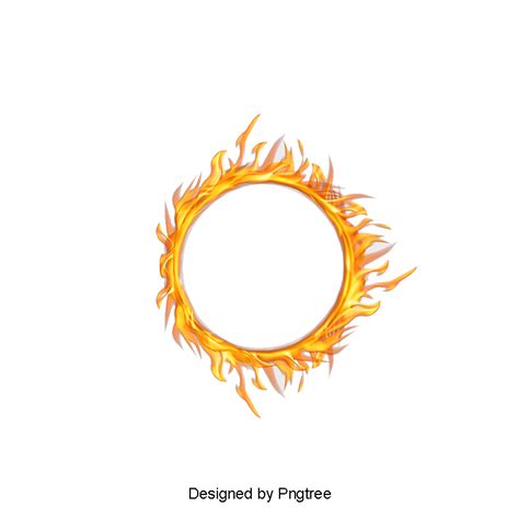 Fire Circle, Of Fire, Flame, Psd Layered Material PNG Transparent Clipart Image and PSD File for ...