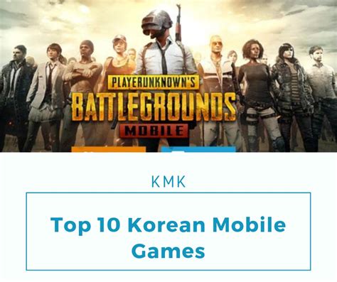 KMK: Top Ten Mobile Games in Korea | Kiss My Kimchi