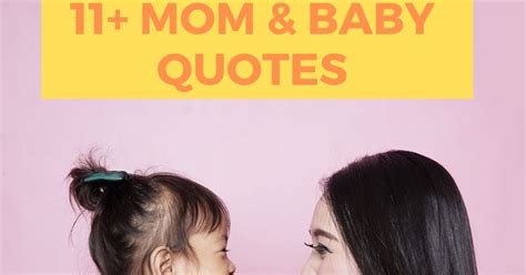 11+ Mom & Baby Quotes | Freeimageshouse